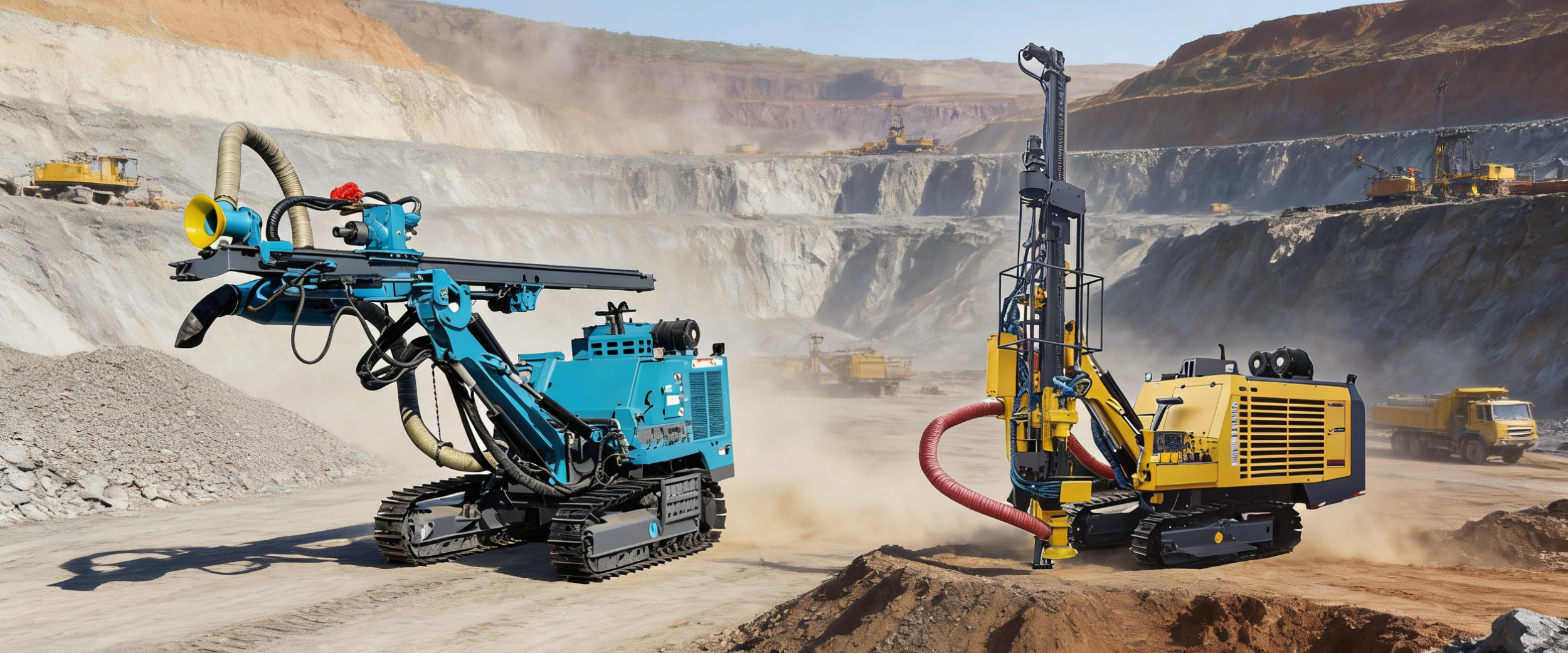 Blasting drilling rig series